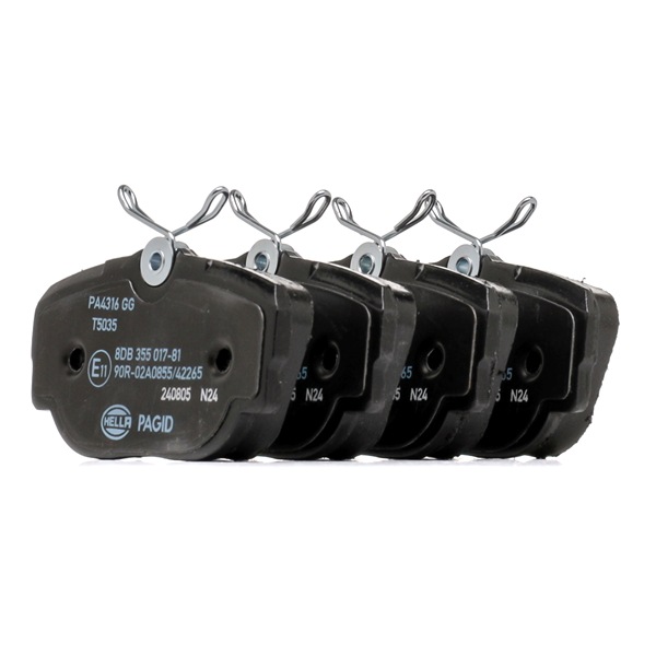 Bremsbeläge 8DB 355 017-811 für BMW