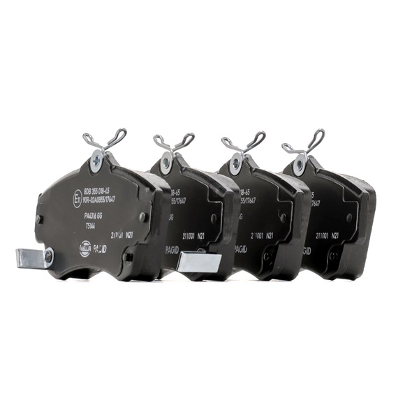 Bremsbeläge 8DB 355 018-651 von HELLA günstig für 50,58 € online kaufen