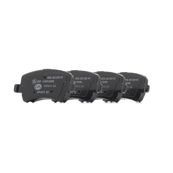 Acquista Kit pastiglie freni da HELLA 8DB 355 025-401 a buon mercato per soli 36,10 €