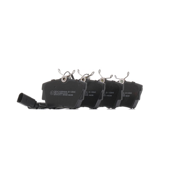 Acquista online DENCKERMANN Kit pastiglie freni Art.: B110846