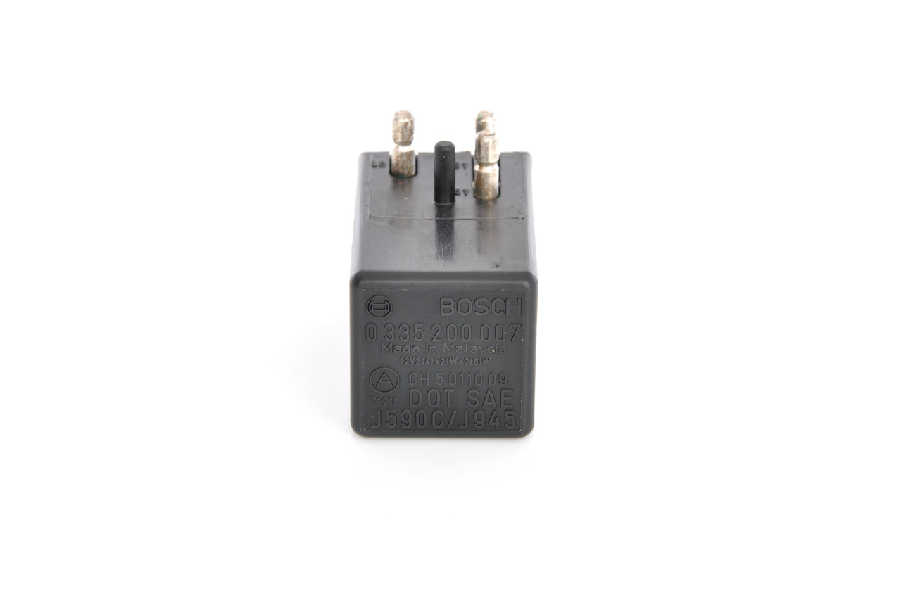 Blinkerrelais des Herstellers BOSCH - Originalware Artikelnummer: 0 335 200 007