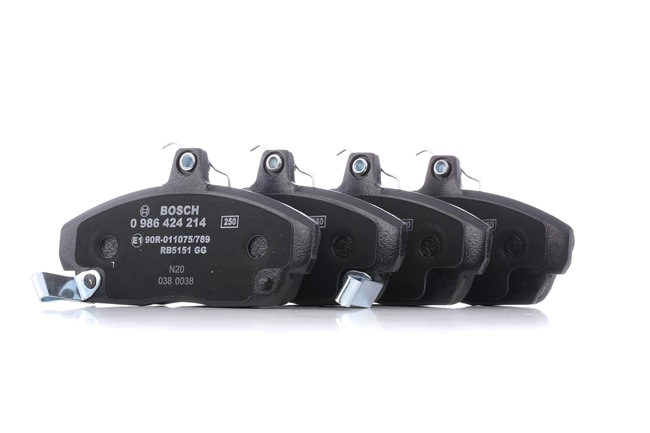 Compre Pastilhas de travão da BOSCH 0 986 424 214 a um preço baixo por 30,09 €