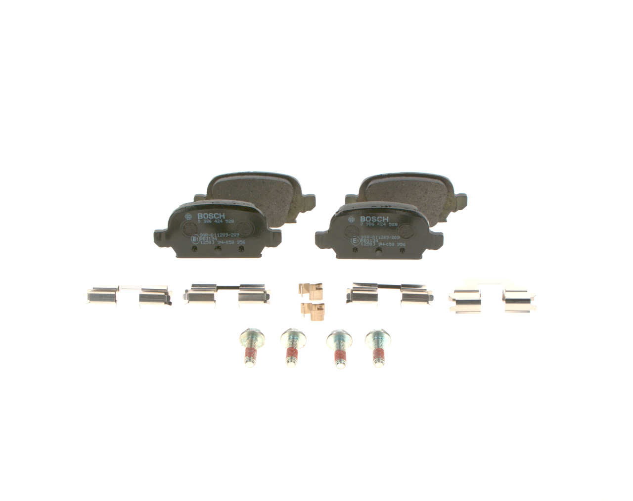 Comprar Juego de pastillas de freno de BOSCH 0 986 424 528 a bajo precio de 26,97 €