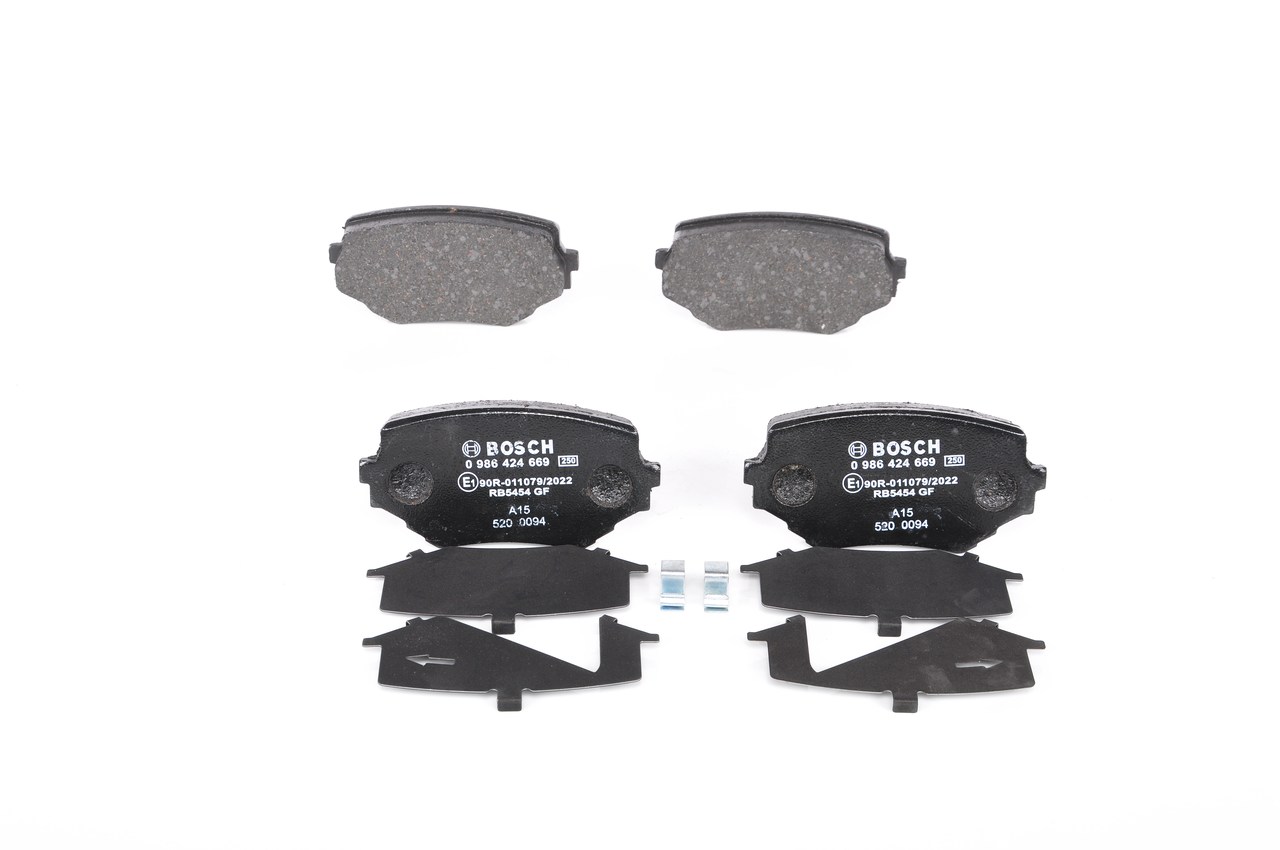 Bremsbeläge 0 986 424 669 von BOSCH günstig für 28,65 € online kaufen