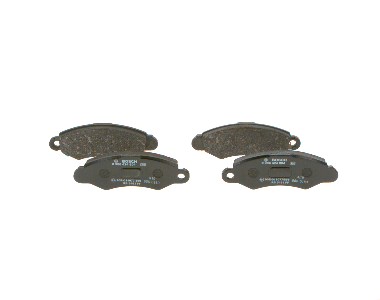 Compre Pastilhas de travão da BOSCH 0 986 424 804 a um preço baixo por 29,58 €