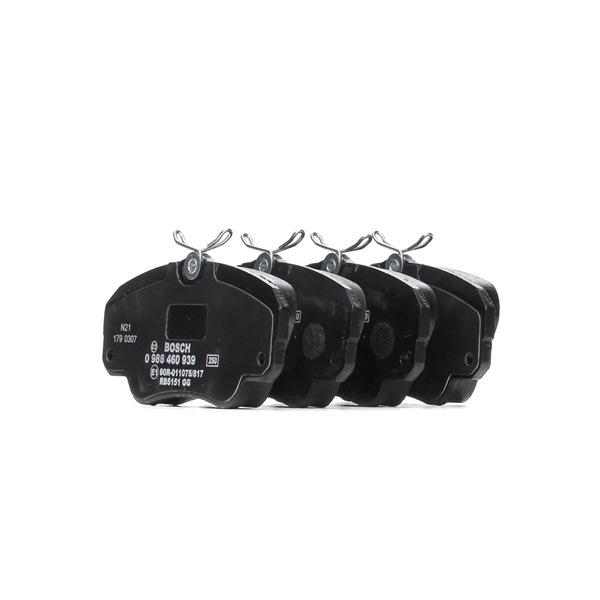 Acquista online BOSCH Kit pastiglie freni Art.: 0 986 460 939