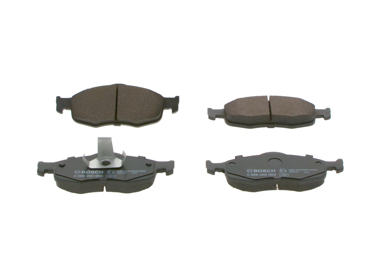 Acquista online BOSCH Kit pastiglie freni Art.: 0 986 460 969