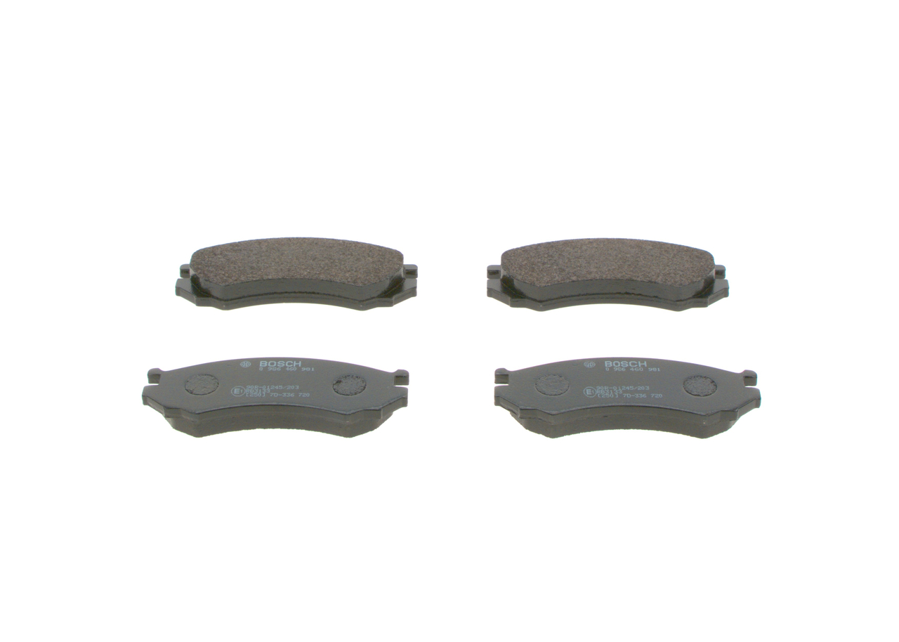 Acquista online BOSCH Kit pastiglie freni Art.: 0 986 460 981