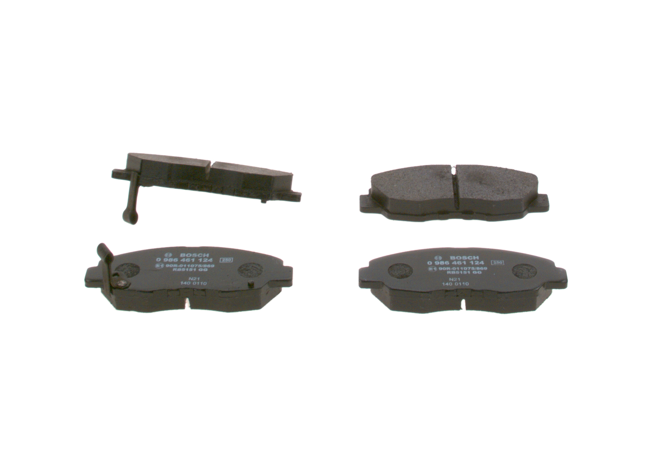 Compre Pastilhas de travão da BOSCH 0 986 461 124 a um preço baixo por 26,35 €