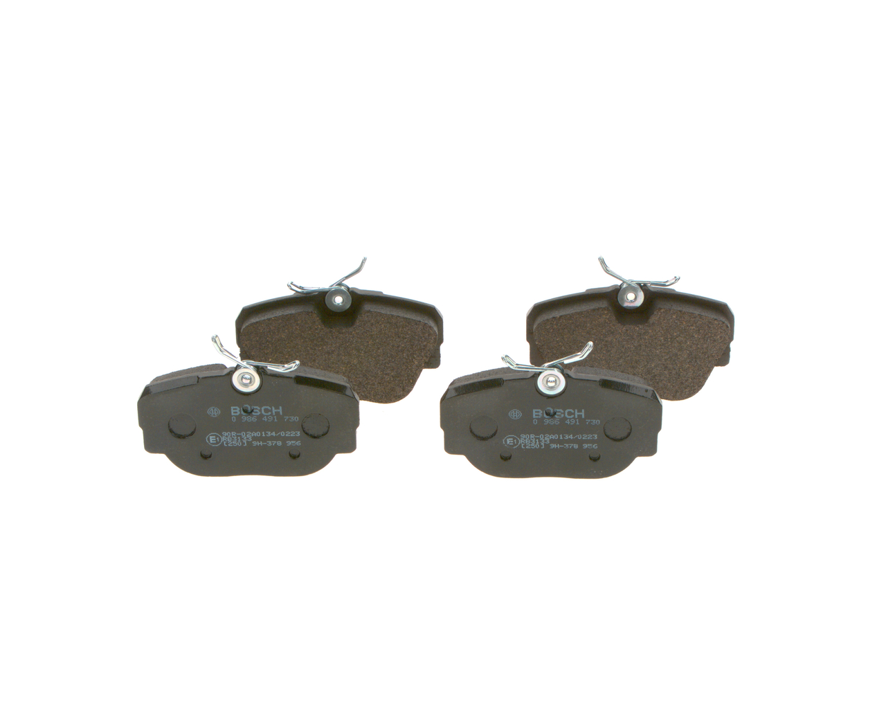 Acquista online BOSCH Kit pastiglie freni Art.: 0 986 491 730