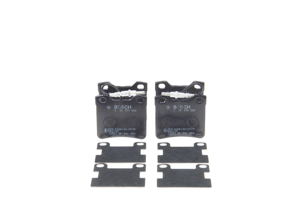 Acquista online BOSCH Kit pastiglie freni Art.: 0 986 494 000