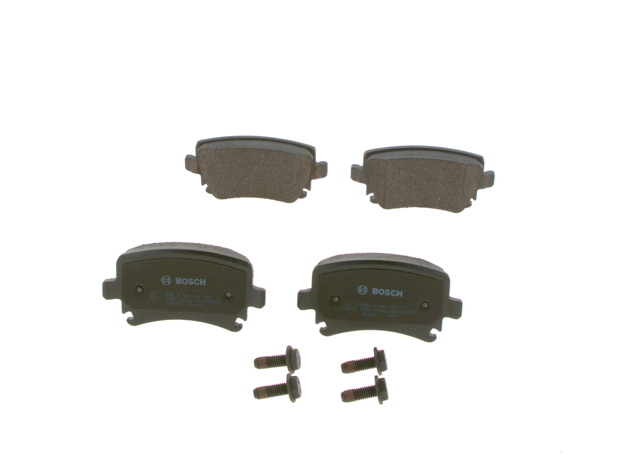 Acquista online BOSCH Kit pastiglie freni Art.: 0 986 494 053