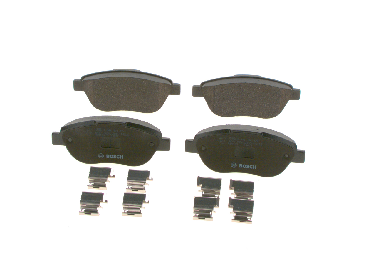 Acquista online BOSCH Kit pastiglie freni Art.: 0 986 494 074