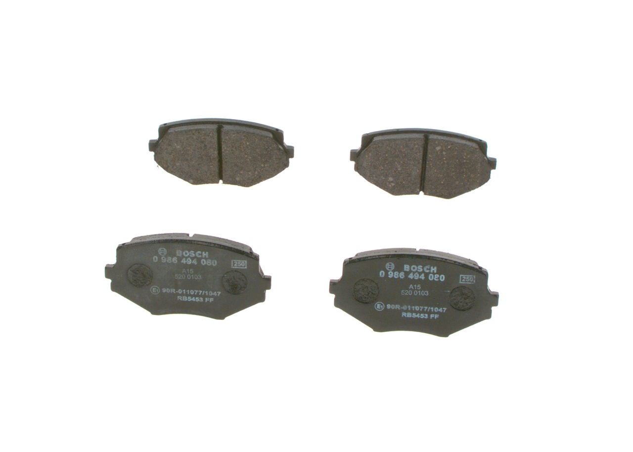 BOSCH Bremsbeläge 0 986 494 080 online kaufen