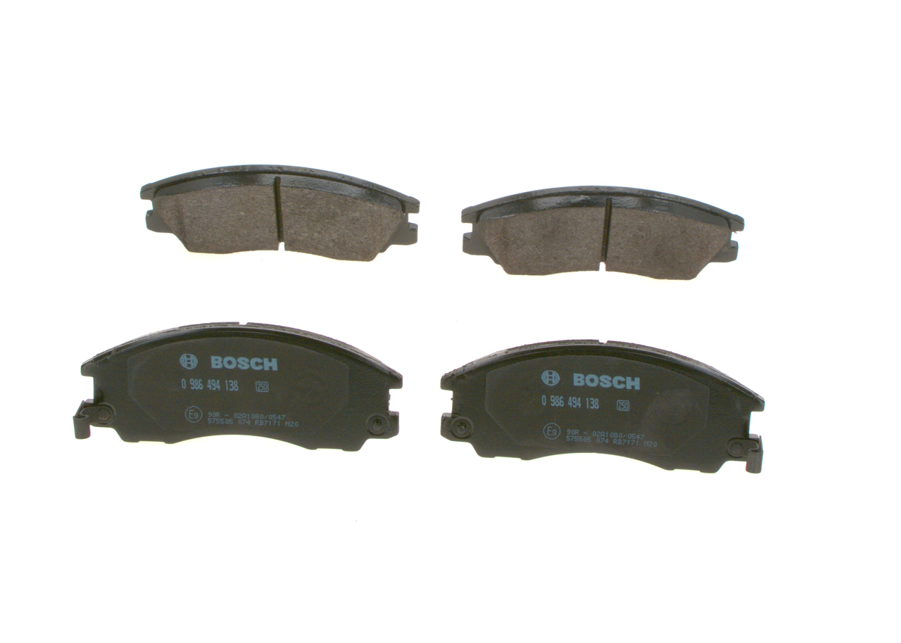 BOSCH Bremsbeläge 0 986 494 138 online kaufen