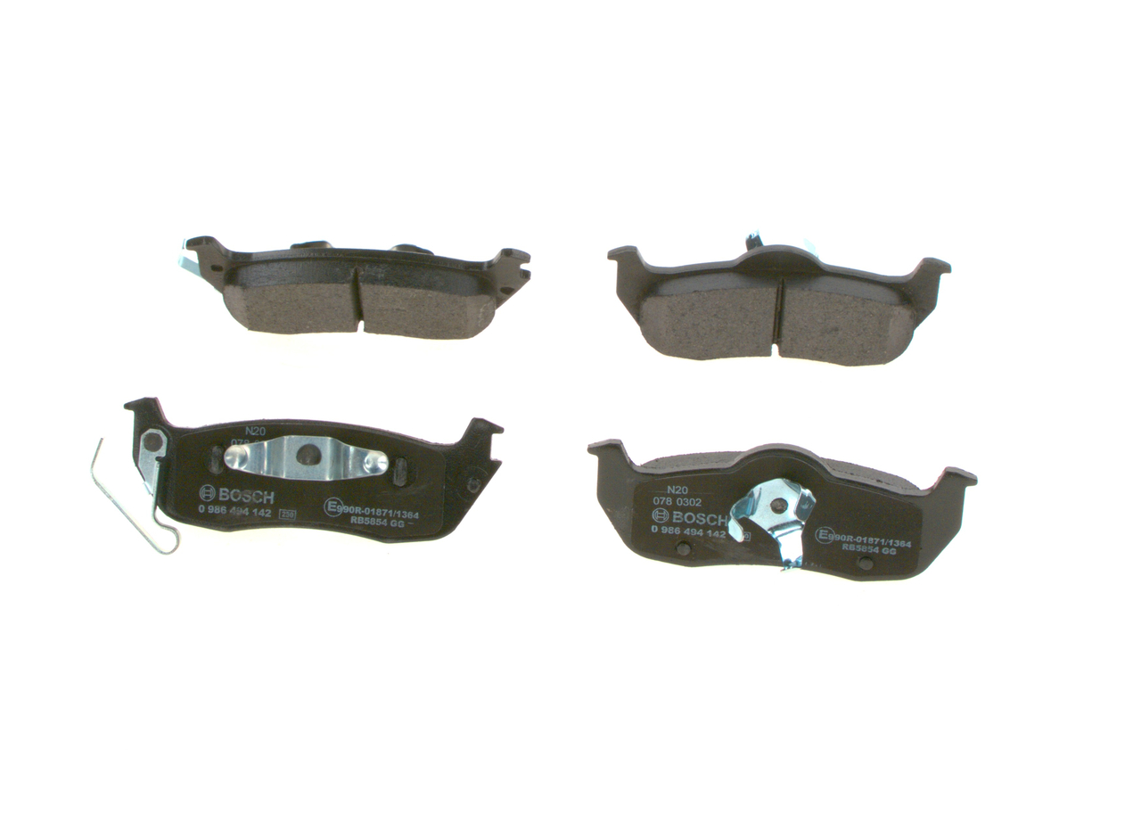 Compre Pastilhas de travão da BOSCH 0 986 494 142 a um preço baixo por 39,41 €