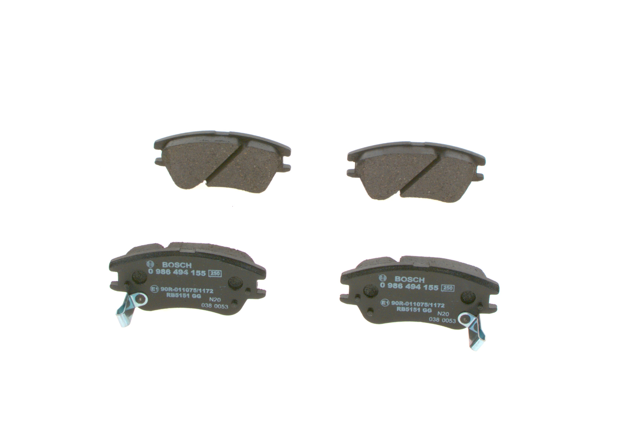 Acquista online BOSCH Kit pastiglie freni Art.: 0 986 494 155