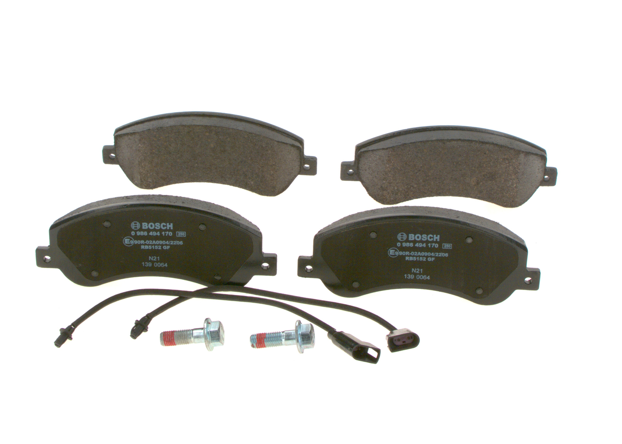 Acquista online BOSCH Kit pastiglie freni Art.: 0 986 494 170