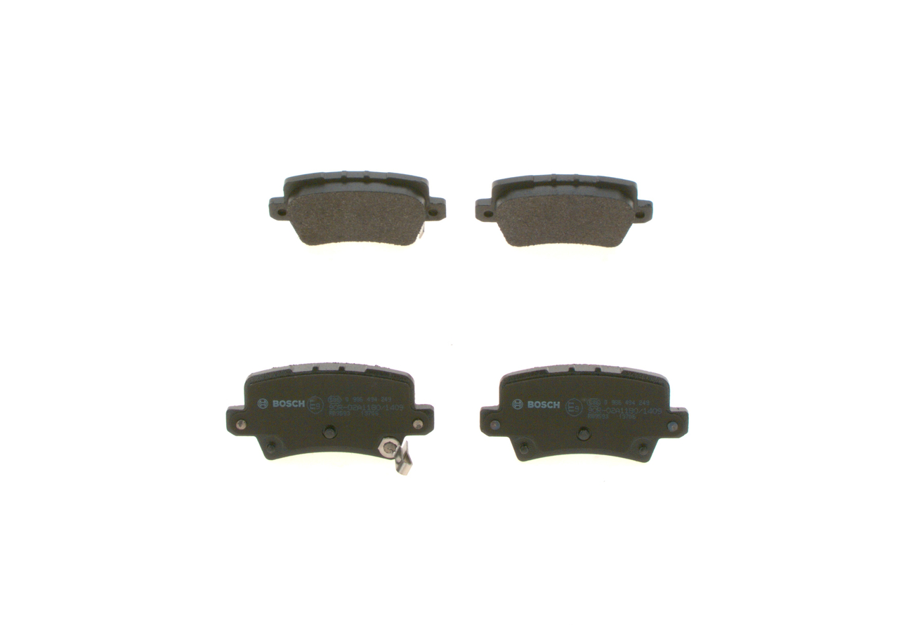 BOSCH Bremsbeläge 0 986 494 249 online kaufen