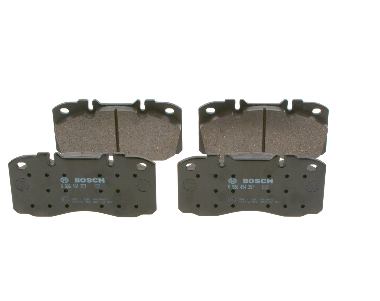 Compre BOSCH Juego de pastillas de freno Art.: 0 986 494 257 online