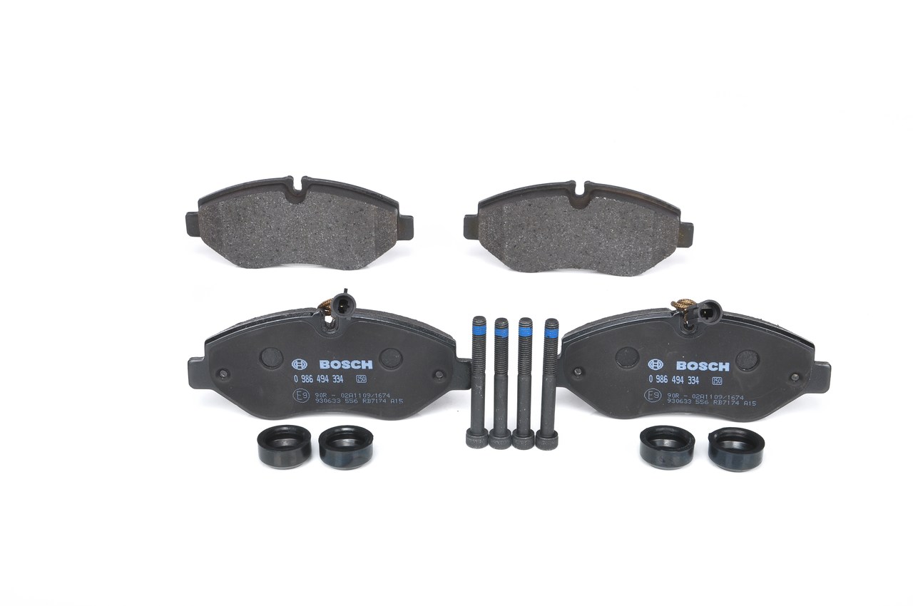 Acquista online BOSCH Kit pastiglie freni Art.: 0 986 494 334