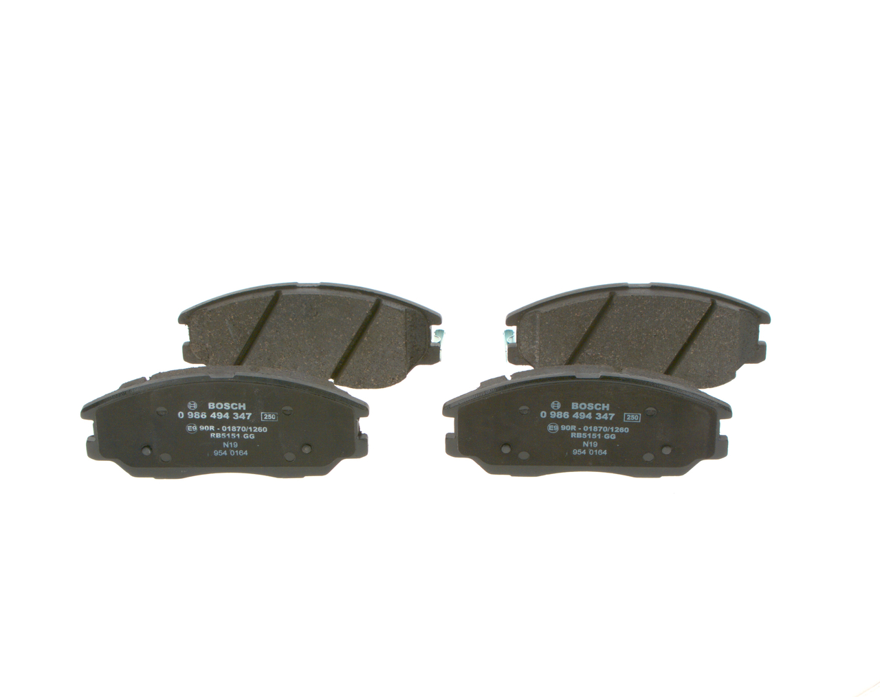 Compre Pastilhas de travão da BOSCH 0 986 494 347 a um preço baixo por 46,54 €