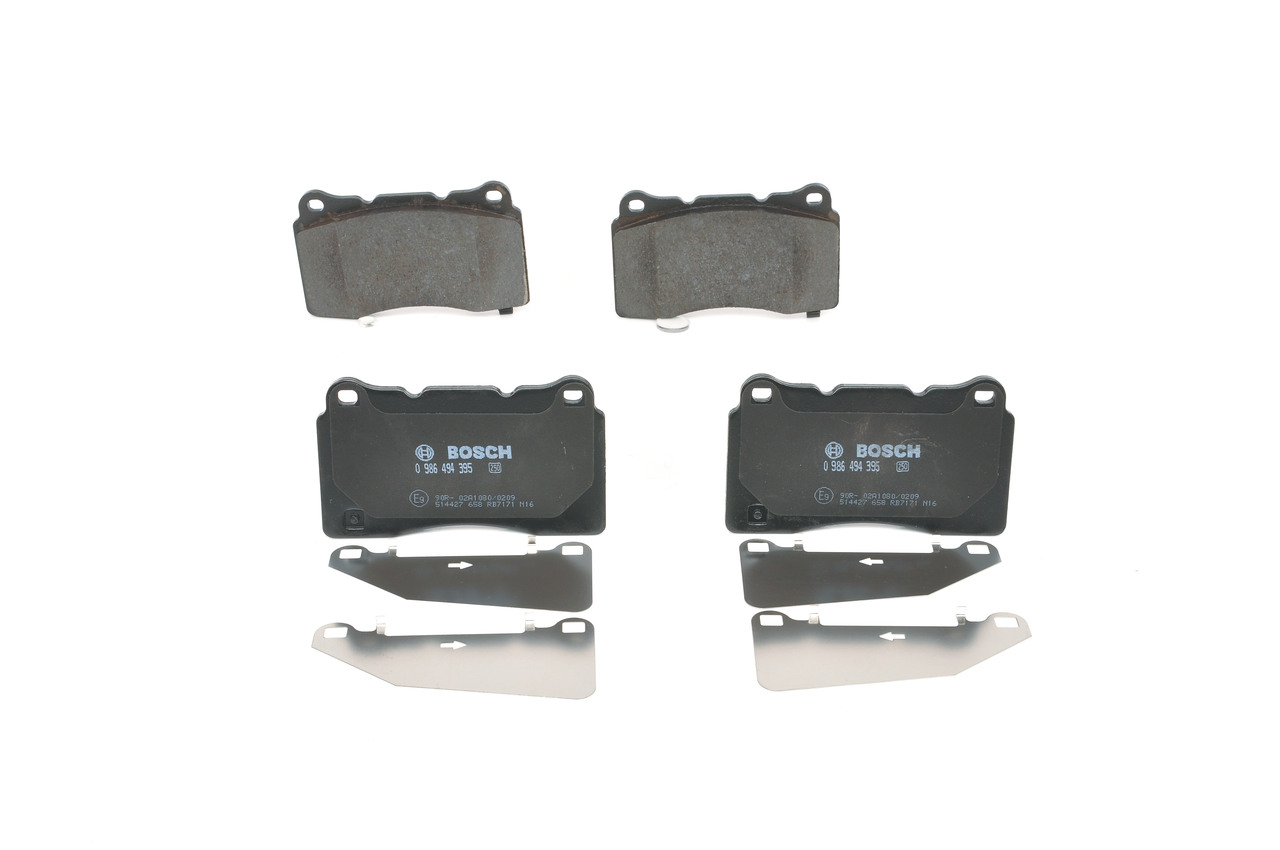 Acquista Kit pastiglie freni da BOSCH 0 986 494 395 a buon mercato per soli 48,82 €