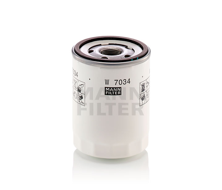 Köp MANN-FILTER Oljefilter Art.: W 7034 på nätet