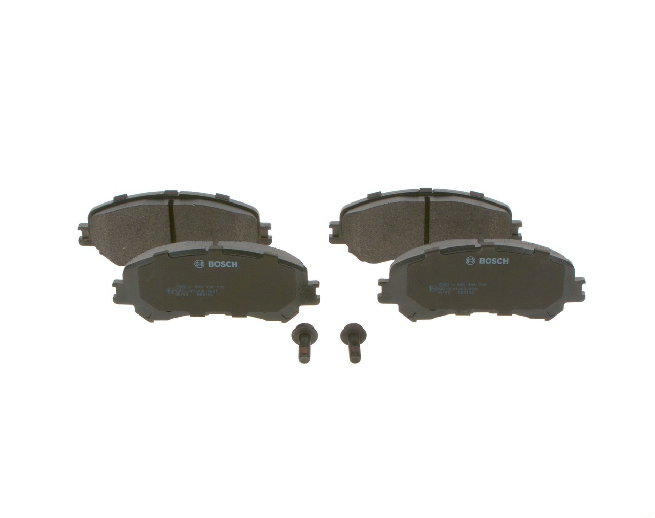 Compre BOSCH Juego de pastillas de freno Art.: 0 986 494 722 online