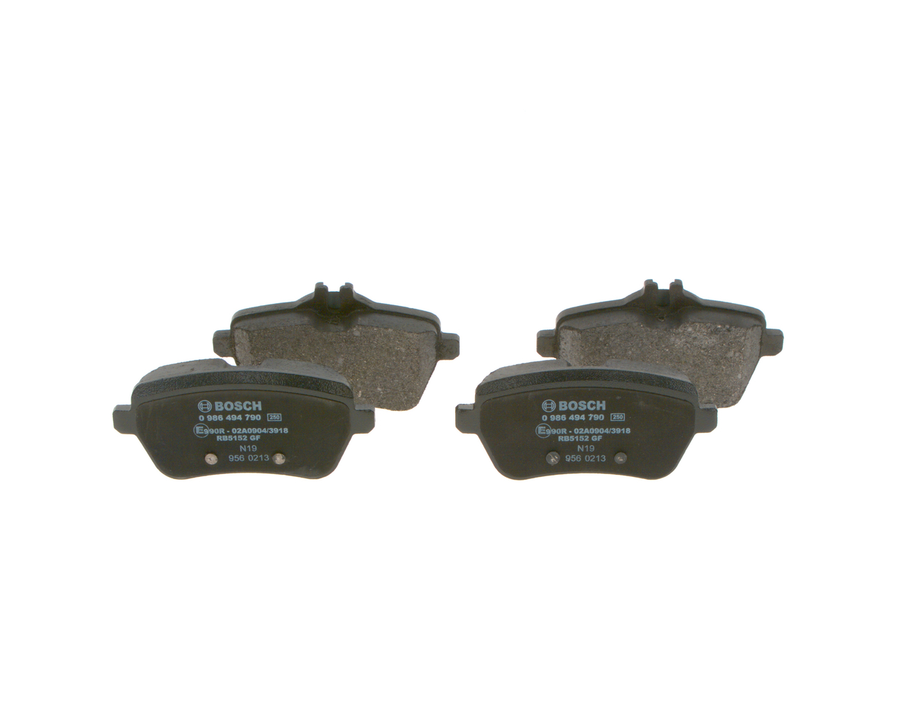 Compre BOSCH Juego de pastillas de freno Art.: 0 986 494 790 online