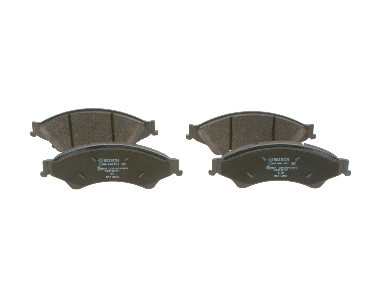 BOSCH Bremsbeläge 0 986 494 791 online kaufen