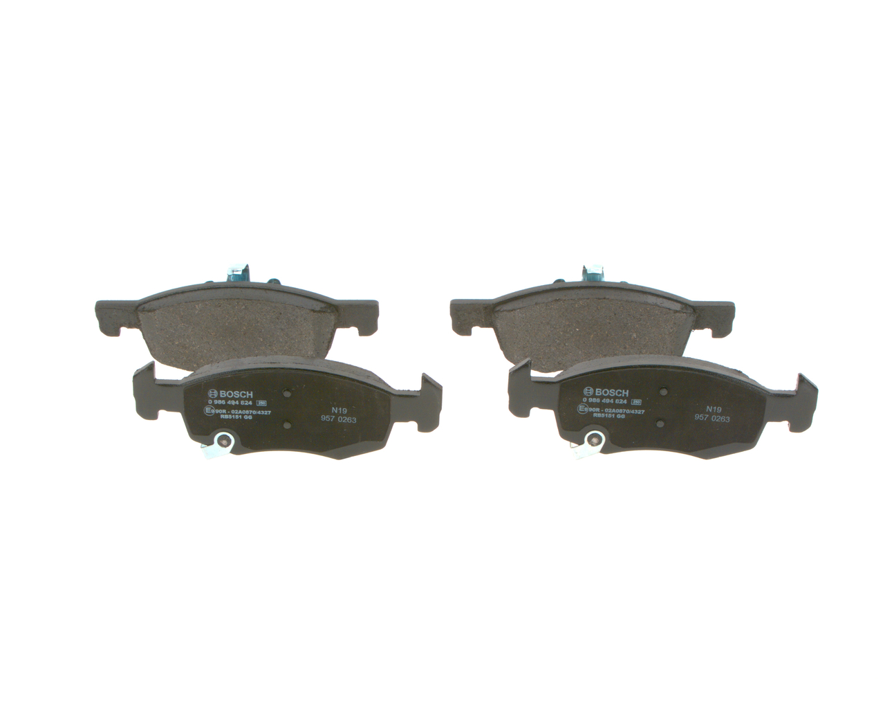 BOSCH Bremsbeläge 0 986 494 824 online kaufen