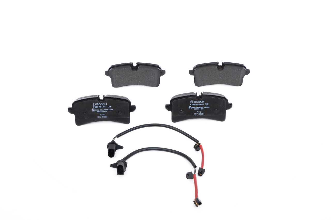 Acquista online BOSCH Kit pastiglie freni Art.: 0 986 494 841