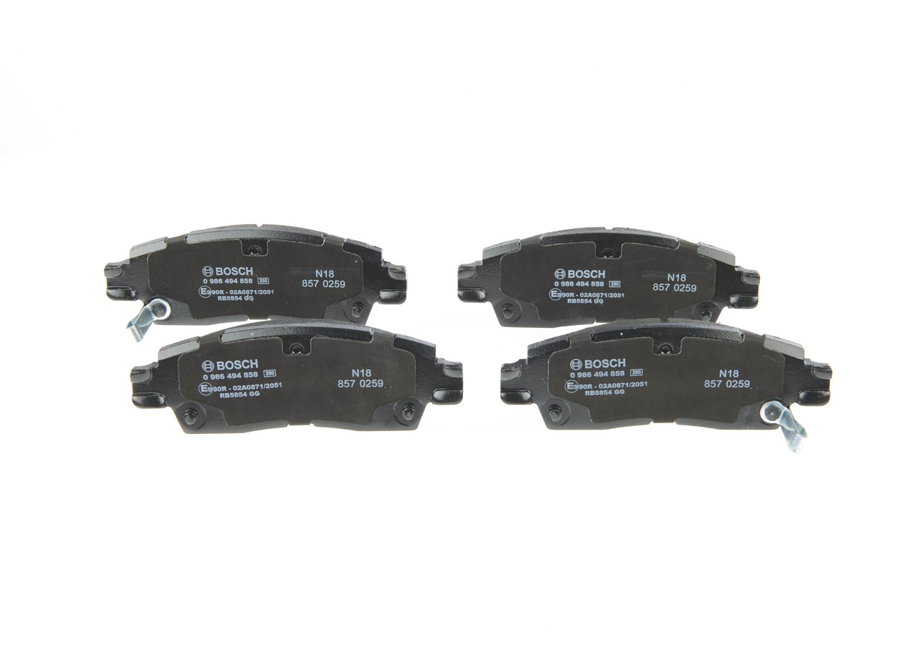 Bremsbeläge 0 986 494 858