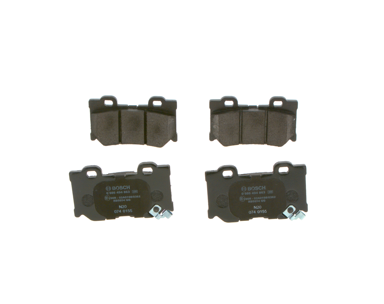 Acquista online BOSCH Kit pastiglie freni Art.: 0 986 494 863