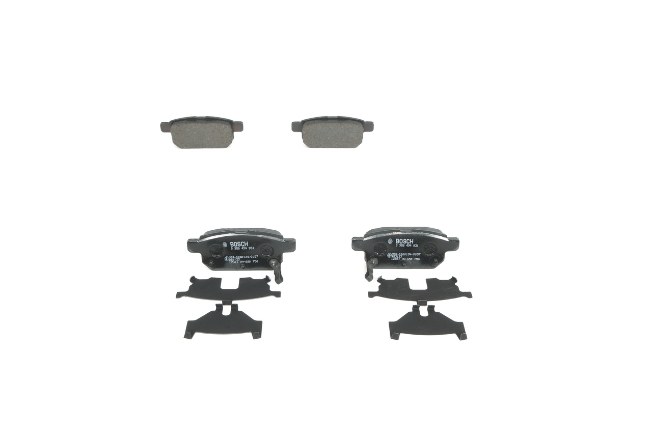 Bremsbeläge 0 986 494 931 von BOSCH günstig für 33,23 € online kaufen
