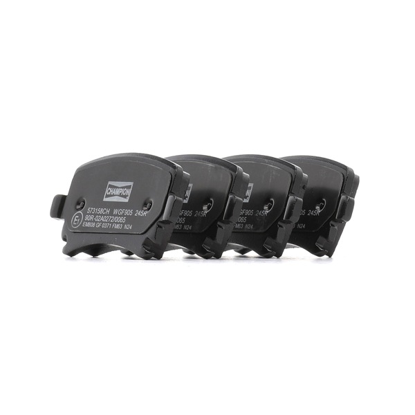 Achetez des Plaquettes de frein CHAMPION 573158CH à prix pour 25,01 €