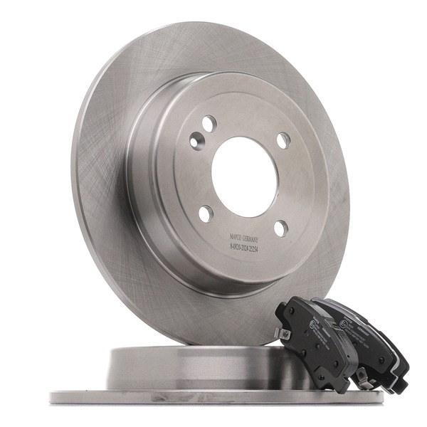 MAPCO 47254 Bremseskiver og -klosser HYUNDAI