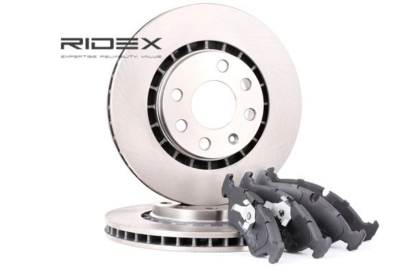 Comprar Kit de discos de freno y pastillas de RIDEX 3405B0154 a bajo precio de 78,82 €