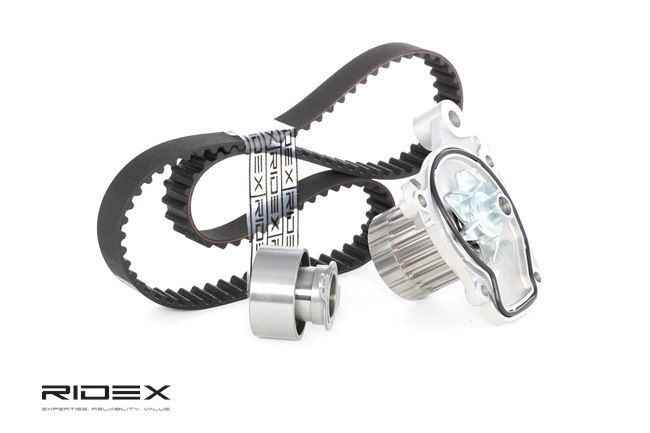 Osta Vesipumppu + jakohihnasarja RIDEX:llä 3096W0067 edullisesti hintaan 67,70 €