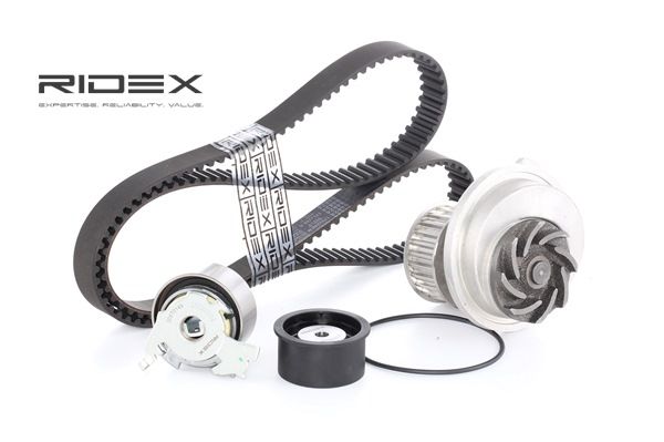 Comprar Bomba de agua + kit de correa de distribución de RIDEX 3096W0082 a bajo precio de 100,54 €