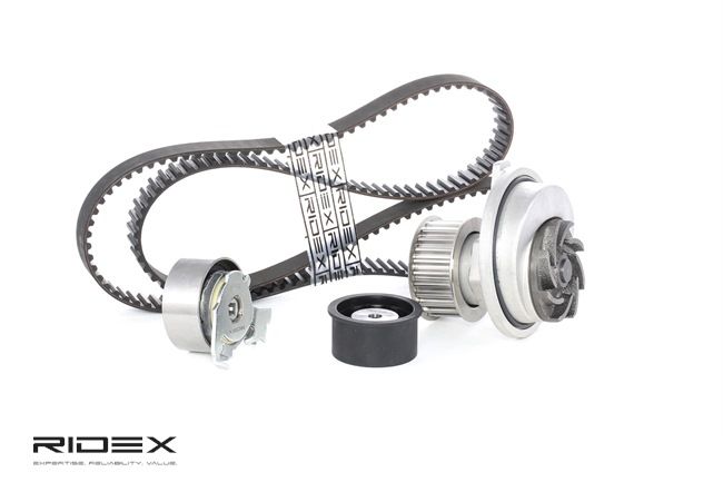 Comprar Bomba de agua + kit de correa de distribución de RIDEX 3096W0089 a bajo precio de 100,51 €