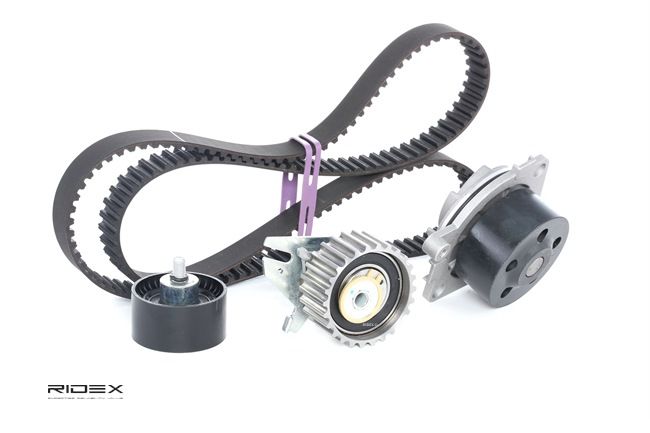 Achetez des Kit de distribution + pompe à eau RIDEX 3096W0127 à prix pour 91,19 €