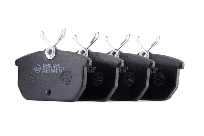 Acquista online TOMEX brakes Kit pastiglie freni Art.: TX 12-01