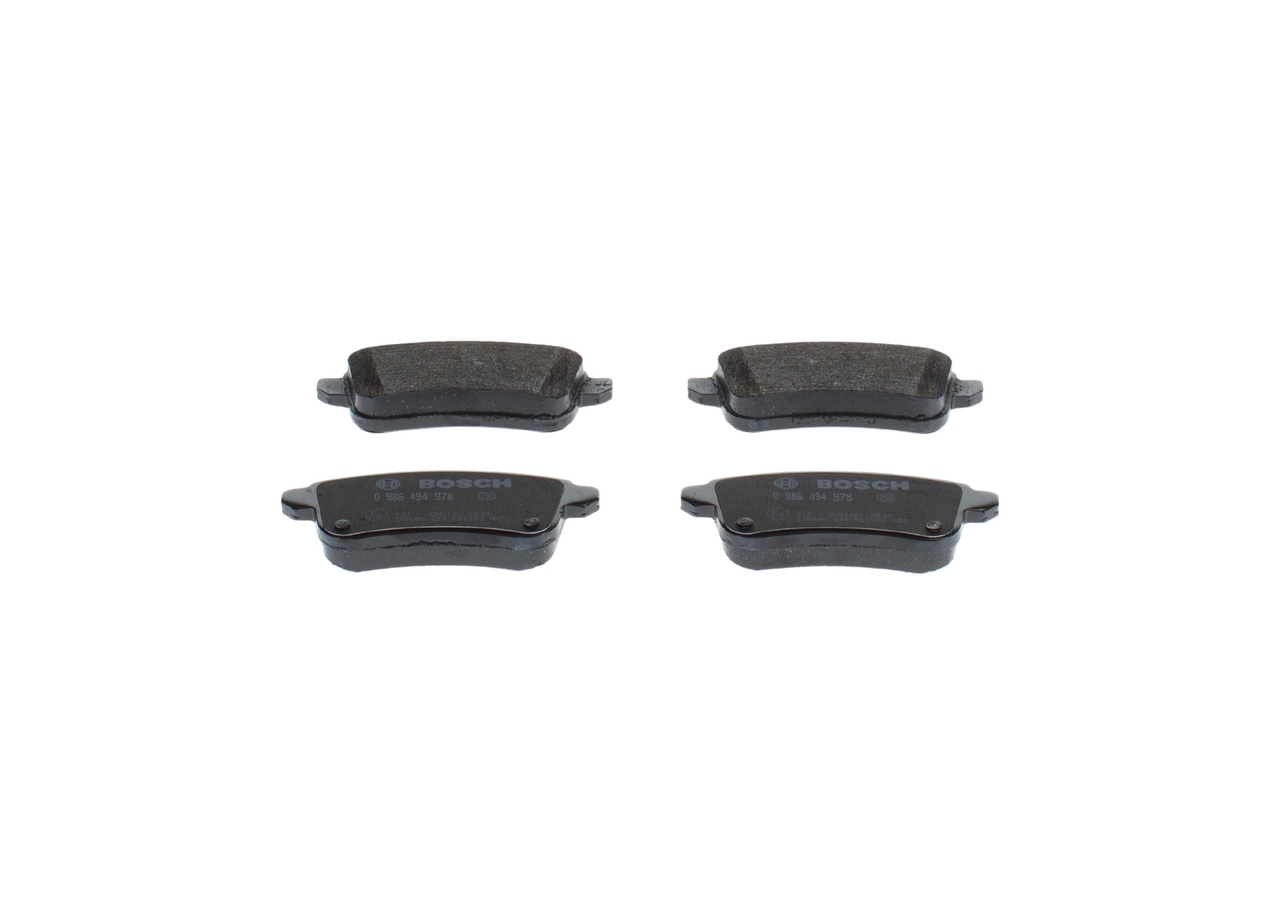 Compre BOSCH Juego de pastillas de freno Art.: 0 986 494 978 online