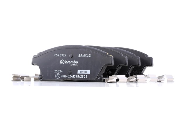 Köp Bromsbelägg av BREMBO P 59 077X till det låga priset 1008,53 kr