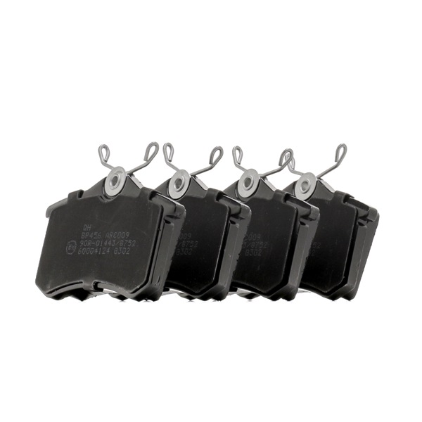 QUINTON HAZELL BP456 Bremsbeläge RENAULT Megane 4 Schrägheck (B9A/M/N_) 1.6 160 PS Hybrid