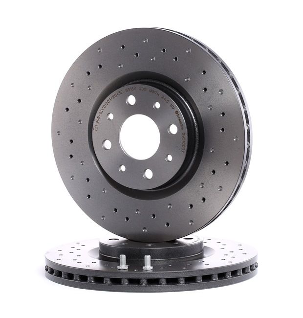 Köp Bromsskiva av BREMBO 09.5180.3X till det låga priset 1132,19 kr