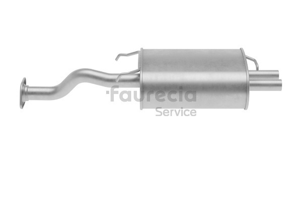 Endschalldämpfer von Faurecia FS05118