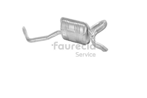 Kjøp Bakre eksospotte av Faurecia FS25324 til den lave prisen 1291,16 NOK